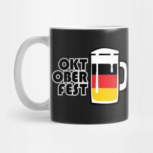 oktoberfest german flag mug Mug